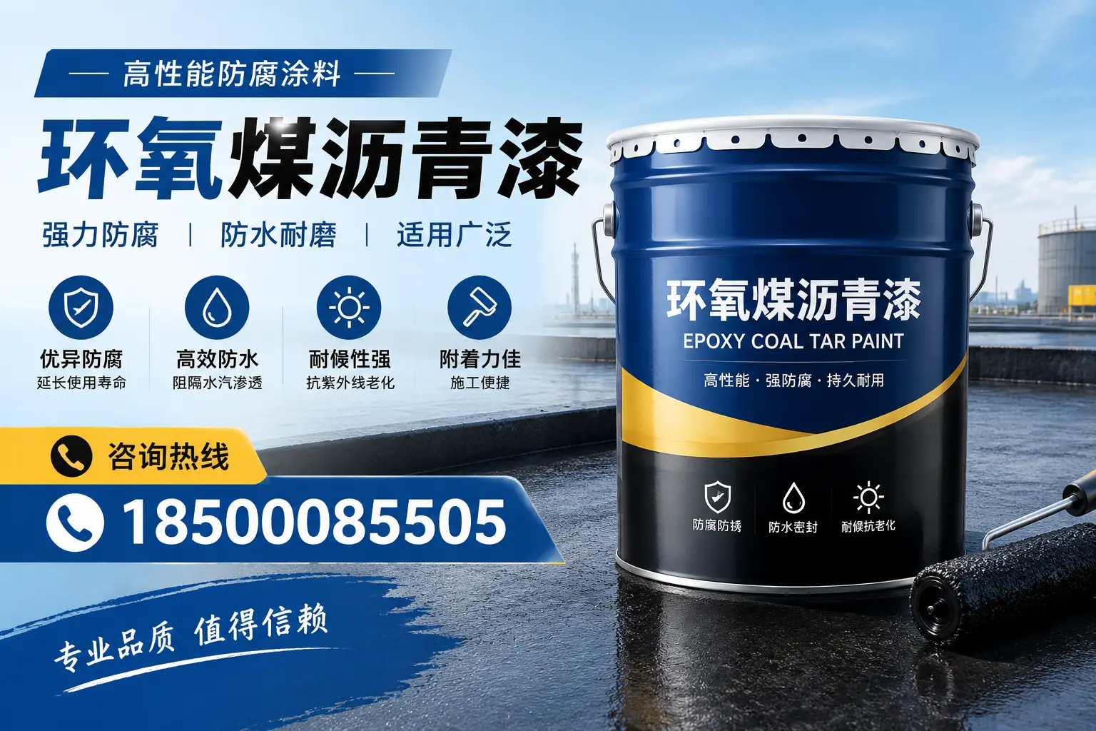 环氧煤沥青漆的主要成分与功能，保山用户深度了解